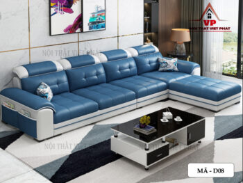 Sofa Da Hà Nội – D08-2