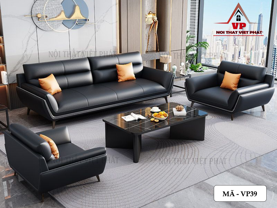 Sofa Văn Phòng Hà Nội - Mã VP39 3 Sofa Văn Phòng Hà Nội - Mã VP39-1