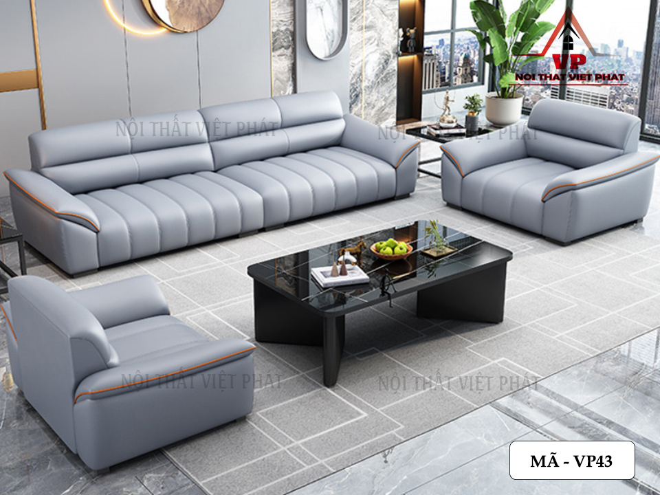 Sofa Văn Phòng HCM - Mã VP43 1 Sofa Văn Phòng HCM - Mã VP43-2