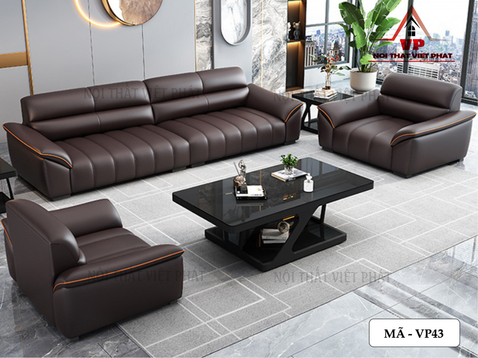 Sofa Văn Phòng HCM - Mã VP43 3 Sofa Văn Phòng HCM - Mã VP43-4