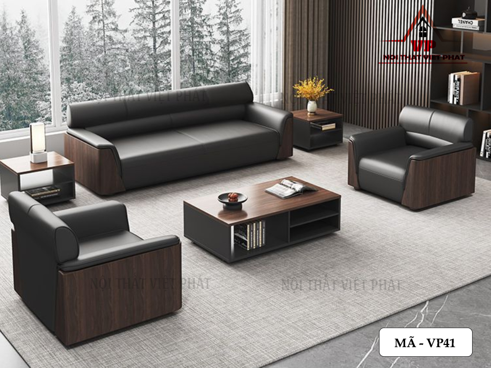 Sofa Văn Phòng Nhập Khẩu - Mã VP41 5 Sofa Văn Phòng Nhập Khẩu - Mã VP41-3