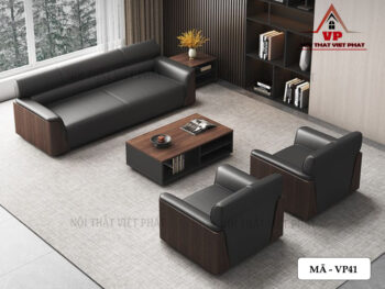 Sofa Văn Phòng Nhập Khẩu - Mã VP41 11 Sofa Văn Phòng Nhập Khẩu - Mã VP41-4