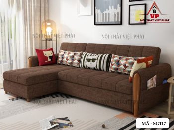 Sofa Bed Giá Rẻ TPHCM- Mã SG117-4