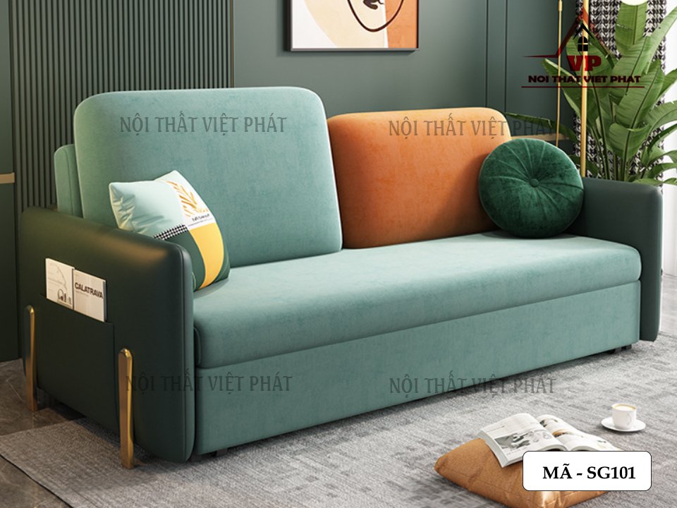 Sofa Gấp Thành Giường - Mã SG101 23 Sofa Gấp Thành Giường - Mã SG101-1