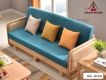 Sofa Giường Giá Rẻ Tại TPHCM - Mã SG124-1