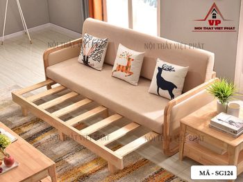 Sofa Giường Giá Rẻ Tại TPHCM - Mã SG124-2