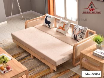 Sofa Giường Giá Rẻ Tại TPHCM - Mã SG124-2