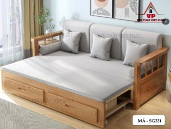 Sofa Thông Minh Gỗ - Mã SG231-2