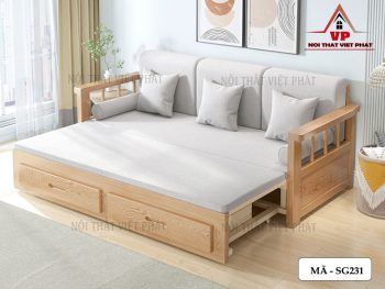 Sofa Thông Minh Gỗ - Mã SG231-3