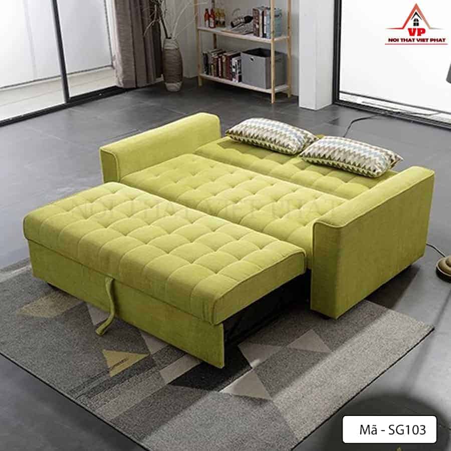 Ghế Sofa Bed Màu Xanh – Mã SG103 12 Ghế Sofa Bed Màu Xanh – Mã SG103