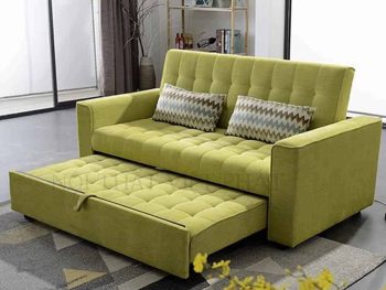 Ghế Sofa Bed Màu Xanh – Mã SG103-1