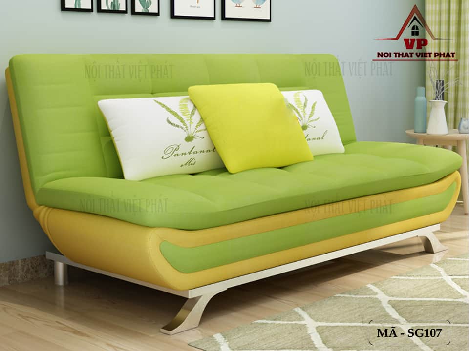 Ghế Sofa Giường Đa Năng - Mã SG107 2 Ghế Sofa Giường Đa Năng - Mã SG107-4
